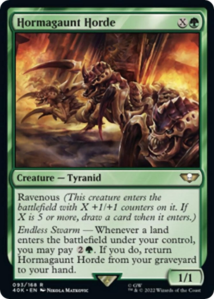 Image for Hormagaunt Horde (93) [Universes Beyond: Warhammer 40,000] - Magic: The Gathering