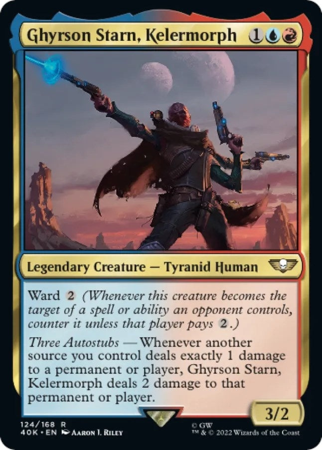 Image for Ghyrson Starn, Kelermorph (124) [Universes Beyond: Warhammer 40,000] - Magic: The Gathering