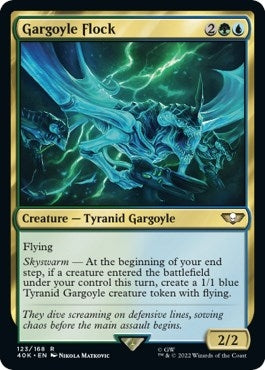 Image for Gargoyle Flock (123) [Universes Beyond: Warhammer 40,000] - Magic: The Gathering
