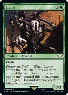 Image for Lictor (Surge Foil) (94) [Universes Beyond: Warhammer 40,000] - Magic: The Gathering