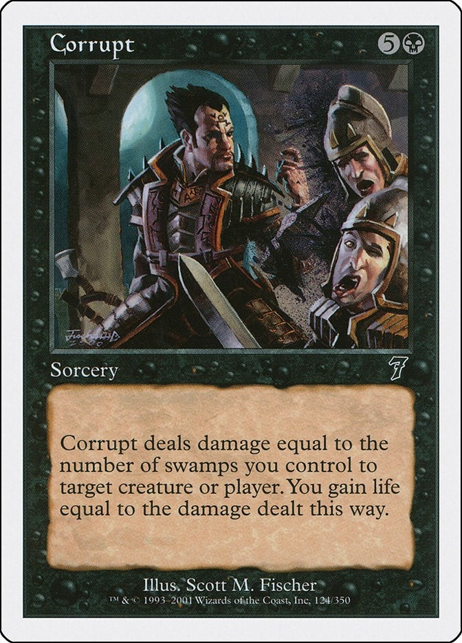Image for Corrupt (124) [7th Edition] - Magic: The Gathering