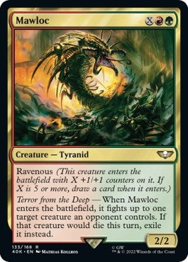 Image for Mawloc (Surge Foil) (133) [Universes Beyond: Warhammer 40,000] - Magic: The Gathering