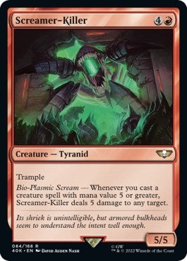 Image for Screamer-Killer (Surge Foil) (84) [Universes Beyond: Warhammer 40,000] - Magic: The Gathering
