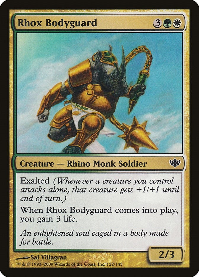 Image for Rhox Bodyguard (122) [Conflux] - Magic: The Gathering