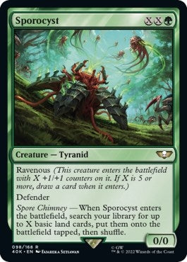 Image for Sporocyst (98) [Universes Beyond: Warhammer 40,000] - Magic: The Gathering