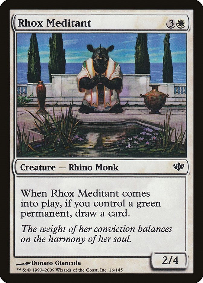 Image for Rhox Meditant (16) [Conflux] - Magic: The Gathering