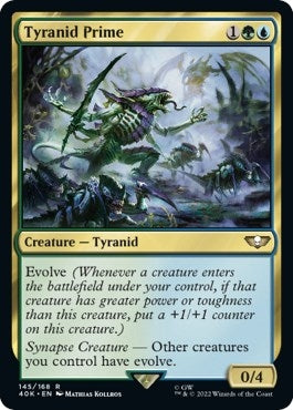 Image for Tyranid Prime (145) [Universes Beyond: Warhammer 40,000] - Magic: The Gathering