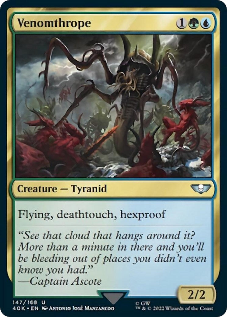 Image for Venomthrope (147) [Universes Beyond: Warhammer 40,000] - Magic: The Gathering