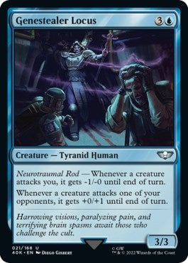 Image for Genestealer Locus (Surge Foil) (21) [Universes Beyond: Warhammer 40,000] - Magic: The Gathering