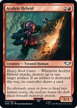 Image for Acolyte Hybrid (70) [Universes Beyond: Warhammer 40,000] - Magic: The Gathering