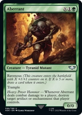 Image for Aberrant (Surge Foil) (86) [Universes Beyond: Warhammer 40,000] - Magic: The Gathering