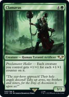 Image for Clamavus (90) [Universes Beyond: Warhammer 40,000] - Magic: The Gathering