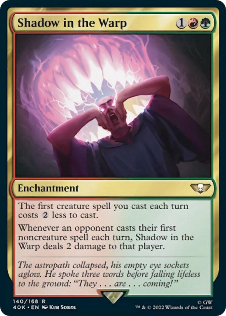 Image for Shadow in the Warp (140) [Universes Beyond: Warhammer 40,000] - Magic: The Gathering