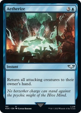 Image for Aetherize (Surge Foil) (191) [Universes Beyond: Warhammer 40,000] - Magic: The Gathering