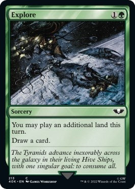 Image for Explore (213) [Universes Beyond: Warhammer 40,000] - Magic: The Gathering