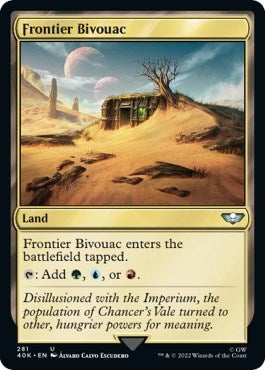 Image for Frontier Bivouac (281) [Universes Beyond: Warhammer 40,000] - Magic: The Gathering