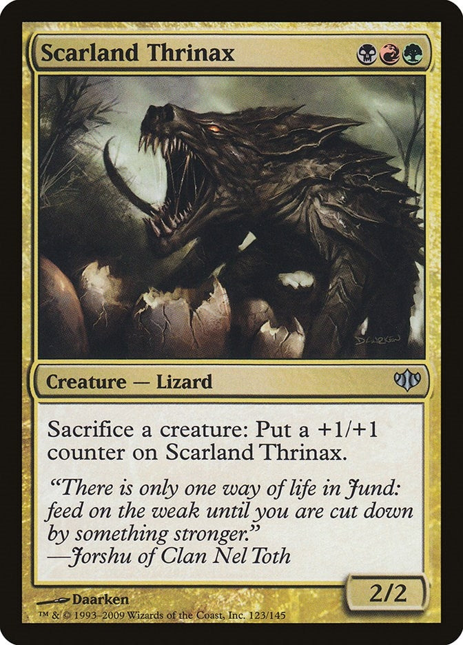 Image for Scarland Thrinax (123) [Conflux] - Magic: The Gathering