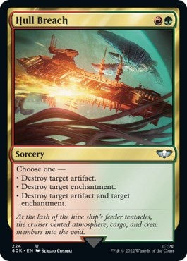 Image for Hull Breach (224) [Universes Beyond: Warhammer 40,000] - Magic: The Gathering