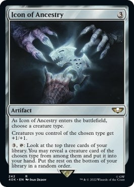 Image for Icon of Ancestry (242) [Universes Beyond: Warhammer 40,000] - Magic: The Gathering