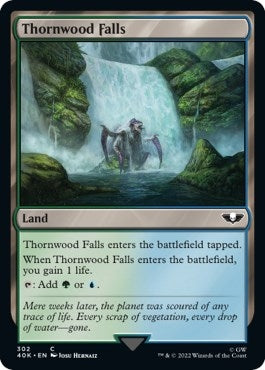 Image for Thornwood Falls (Surge Foil) (302) [Universes Beyond: Warhammer 40,000] - Magic: The Gathering