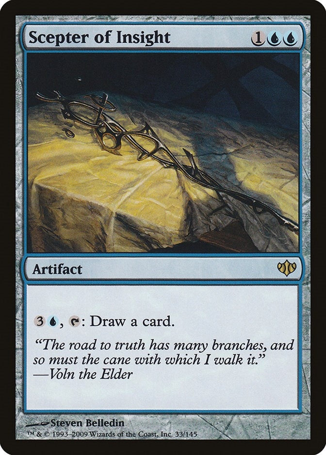 Image for Scepter of Insight (33) [Conflux] - Magic: The Gathering