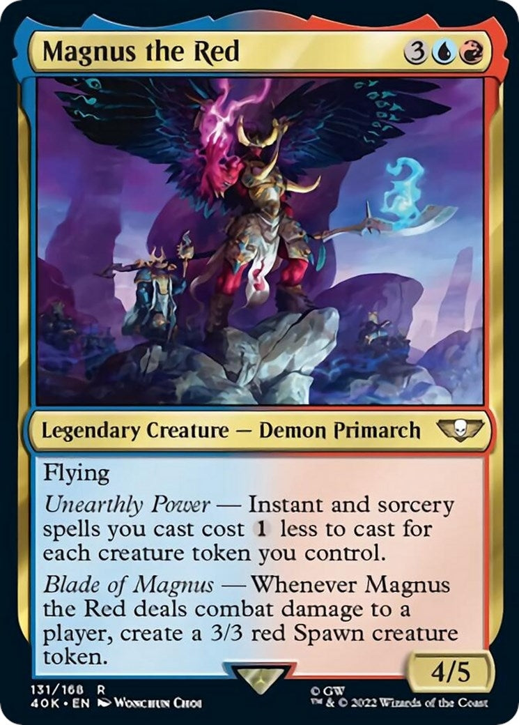 Image for Magnus the Red (131) [Universes Beyond: Warhammer 40,000] - Magic: The Gathering