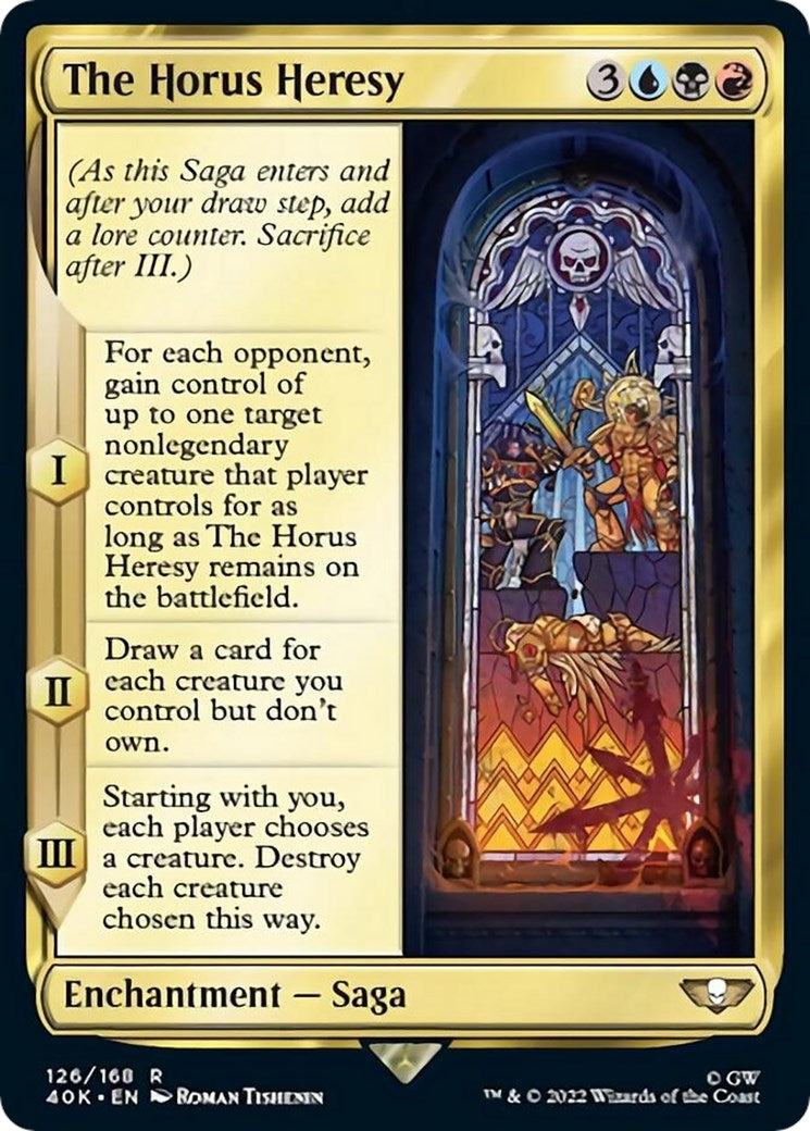 Image for The Horus Heresy (126) [Universes Beyond: Warhammer 40,000] - Magic: The Gathering