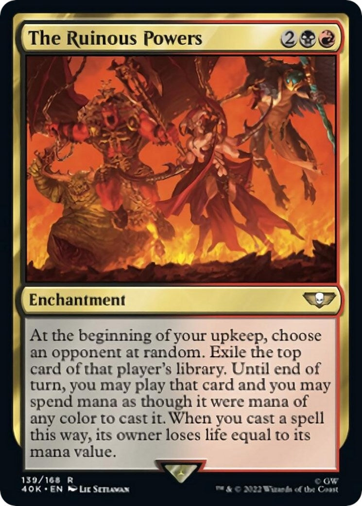 Image for The Ruinous Powers (139) [Universes Beyond: Warhammer 40,000] - Magic: The Gathering