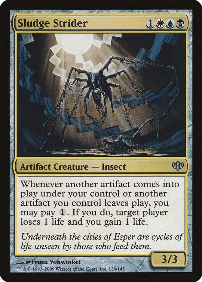 Image for Sludge Strider (126) [Conflux] - Magic: The Gathering