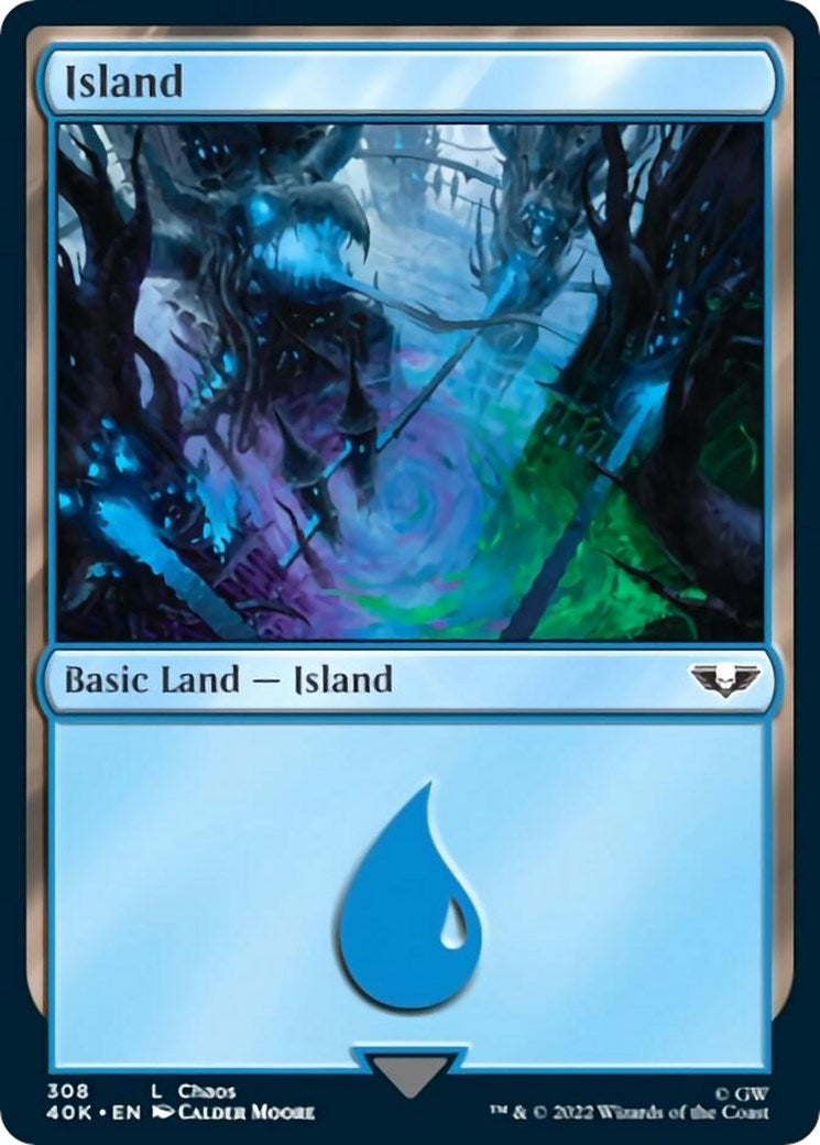 Image for Island (308) (308) [Universes Beyond: Warhammer 40,000] - Magic: The Gathering