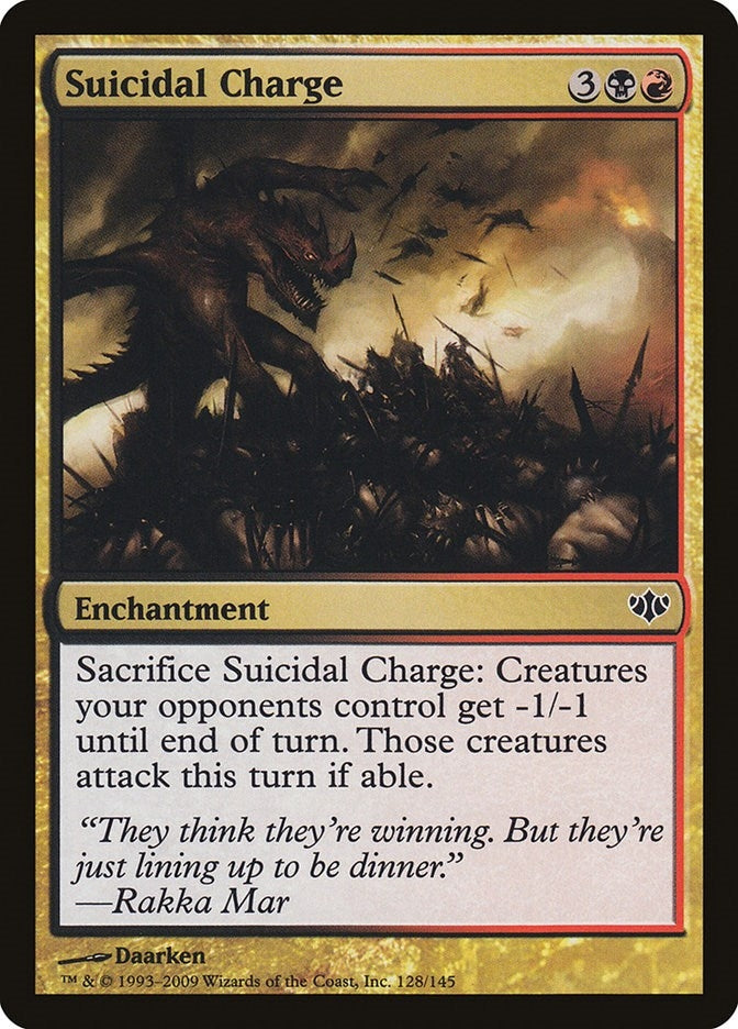 Image for Suicidal Charge (128) [Conflux] - Magic: The Gathering