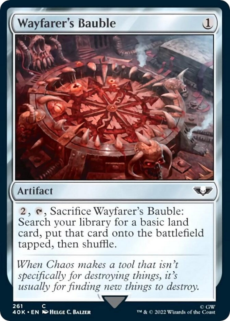 Image for Wayfarer's Bauble (261) (261) [Universes Beyond: Warhammer 40,000] - Magic: The Gathering