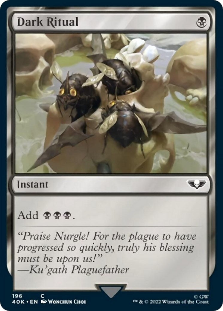 Image for Dark Ritual (196) [Universes Beyond: Warhammer 40,000] - Magic: The Gathering