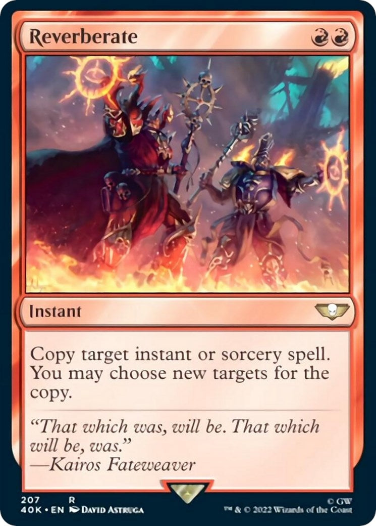 Image for Reverberate (207) [Universes Beyond: Warhammer 40,000] - Magic: The Gathering
