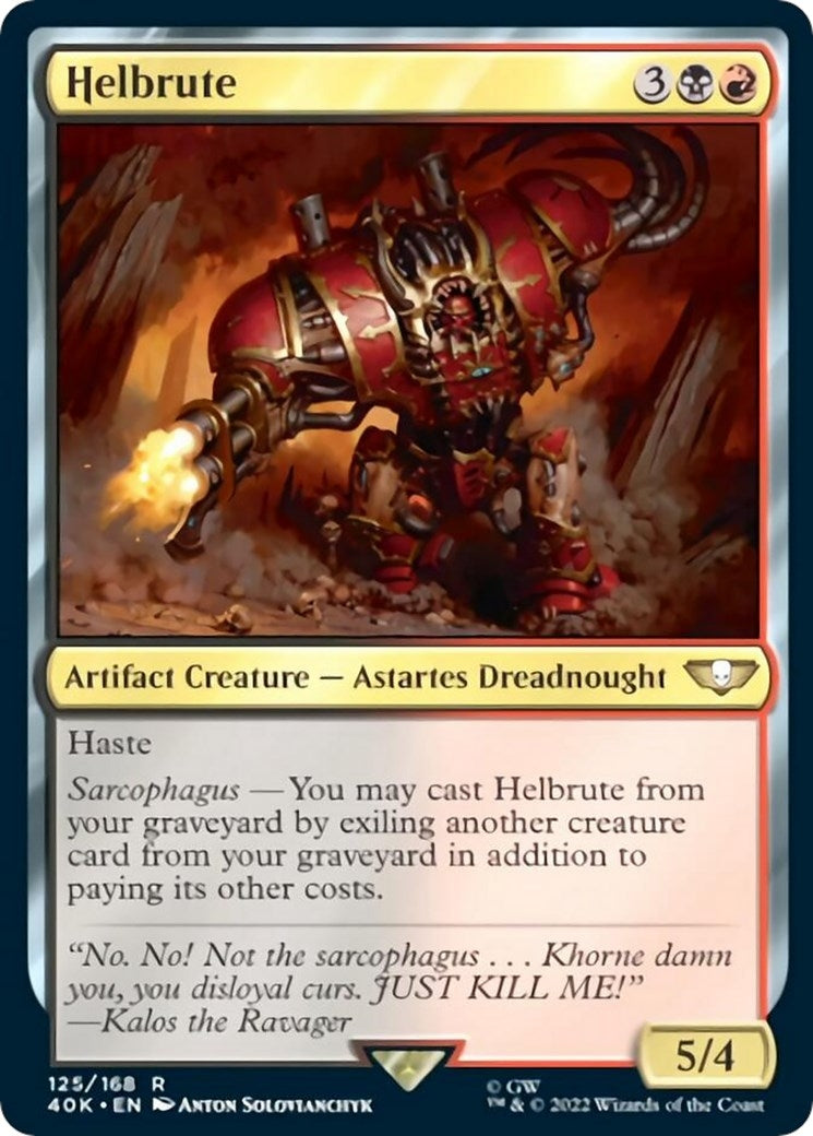 Image for Helbrute (125) [Universes Beyond: Warhammer 40,000] - Magic: The Gathering