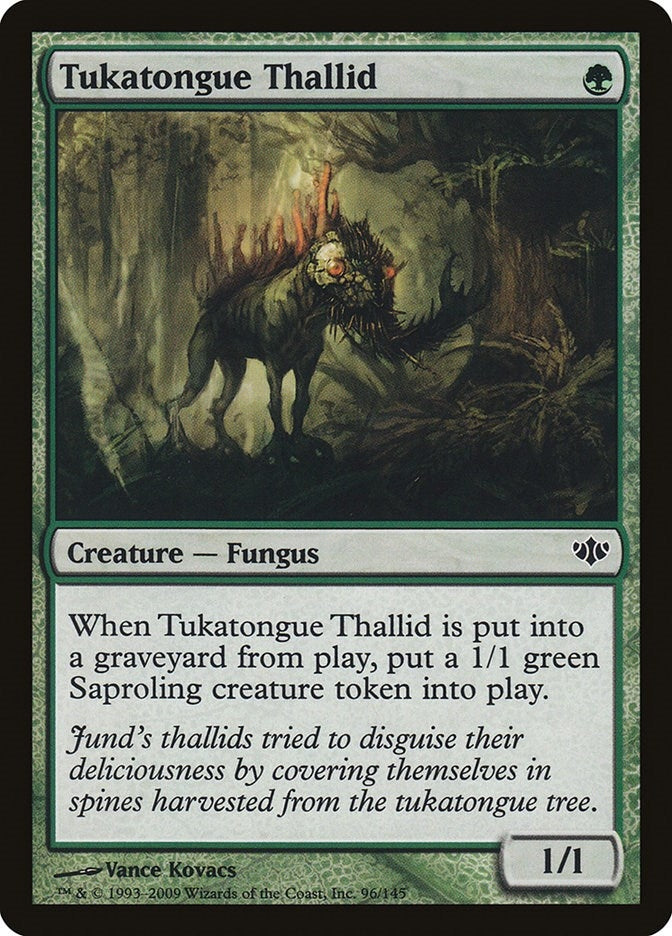 Image for Tukatongue Thallid (96) [Conflux] - Magic: The Gathering