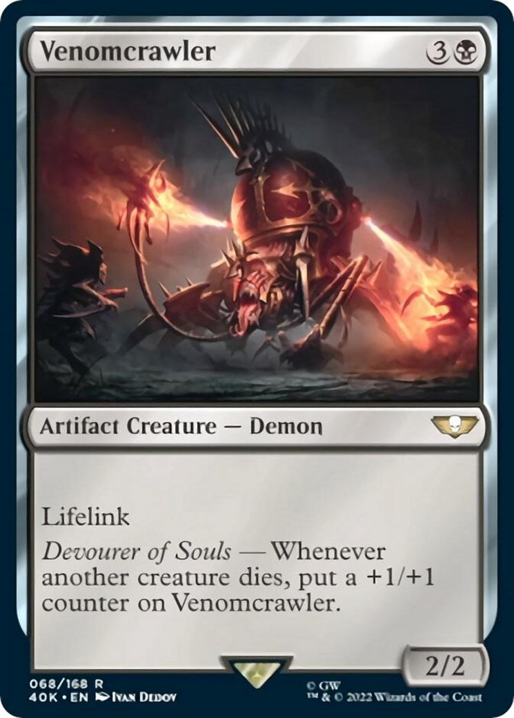 Image for Venomcrawler (Surge Foil) (68) [Universes Beyond: Warhammer 40,000] - Magic: The Gathering