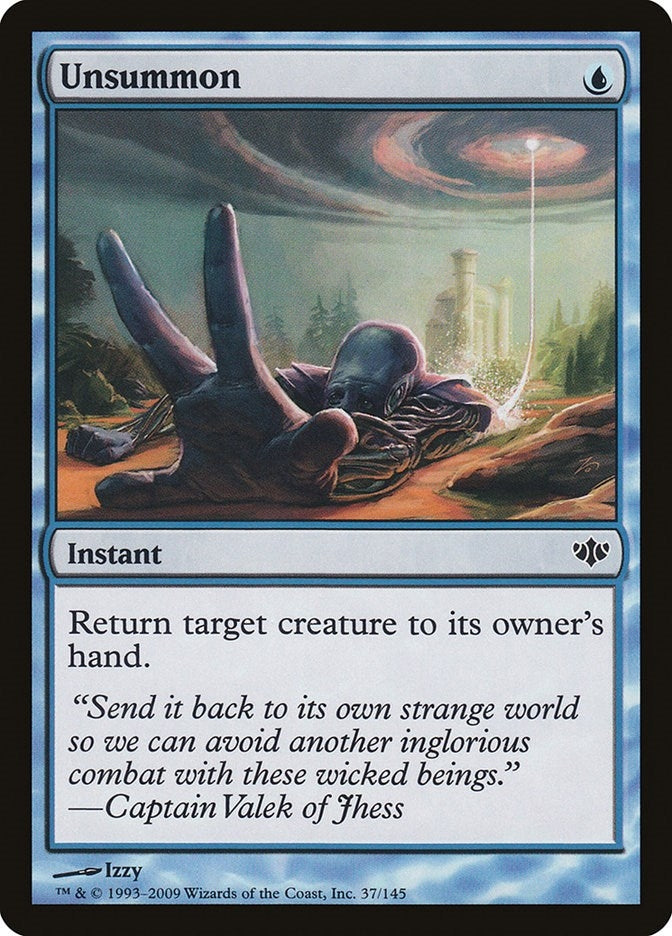 Image for Unsummon (37) [Conflux] - Magic: The Gathering