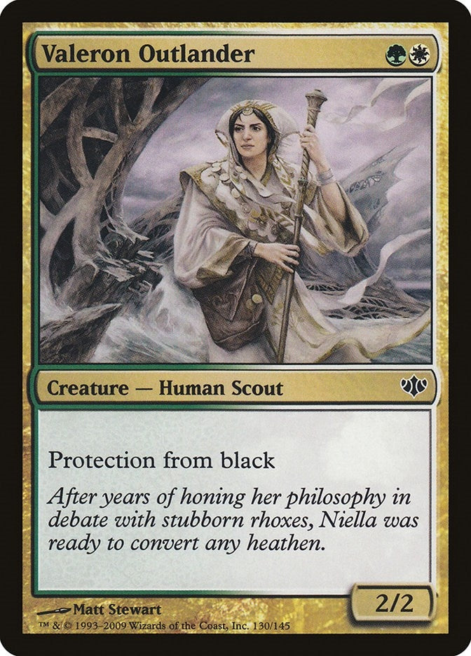 Image for Valeron Outlander (130) [Conflux] - Magic: The Gathering