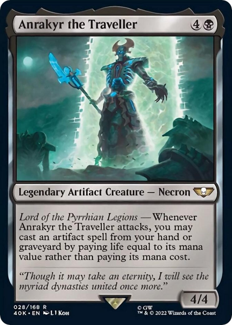 Image for Anrakyr the Traveller (28) [Universes Beyond: Warhammer 40,000] - Magic: The Gathering