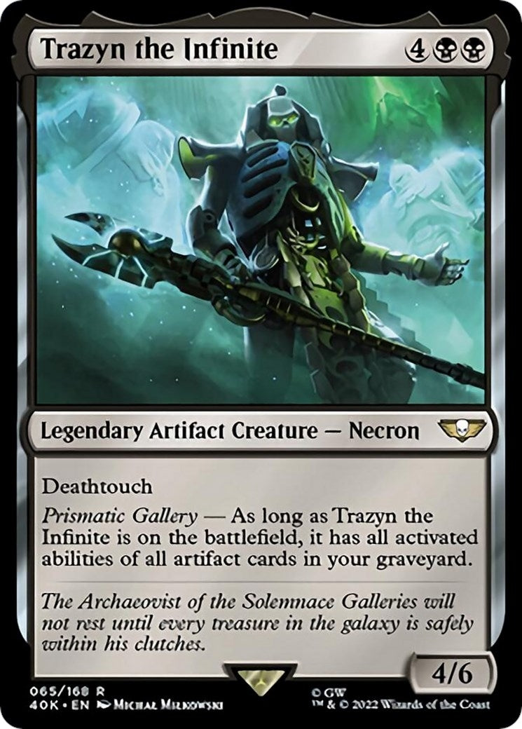 Image for Trazyn the Infinite (Surge Foil) (65) [Universes Beyond: Warhammer 40,000] - Magic: The Gathering