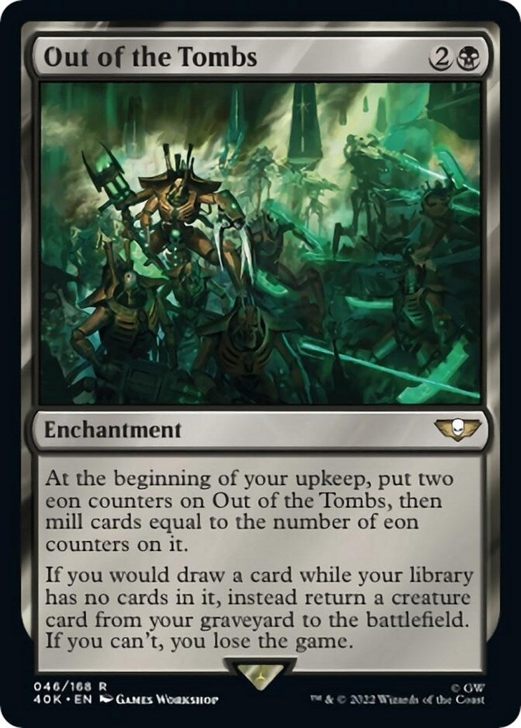 Image for Out of the Tombs (Surge Foil) (46) [Universes Beyond: Warhammer 40,000] - Magic: The Gathering