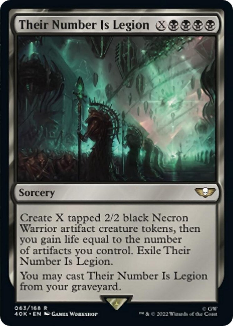 Image for Their Number Is Legion (63) [Universes Beyond: Warhammer 40,000] - Magic: The Gathering
