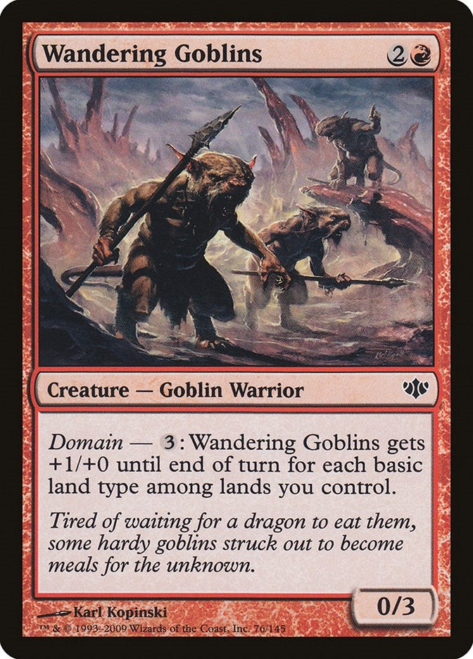 Image for Wandering Goblins (76) [Conflux] - Magic: The Gathering