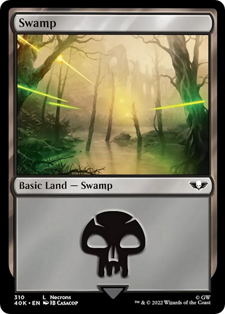Image for Swamp (310) (310) [Universes Beyond: Warhammer 40,000] - Magic: The Gathering