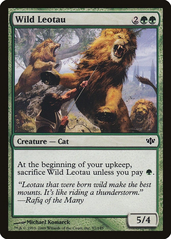 Image for Wild Leotau (97) [Conflux] - Magic: The Gathering