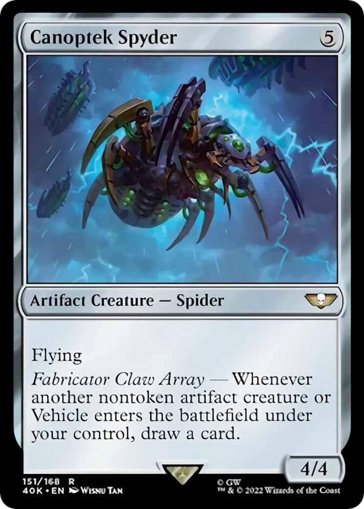 Image for Canoptek Spyder (151) [Universes Beyond: Warhammer 40,000] - Magic: The Gathering