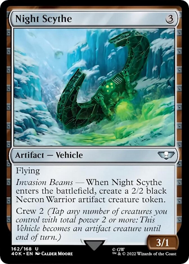Image for Night Scythe (162) [Universes Beyond: Warhammer 40,000] - Magic: The Gathering