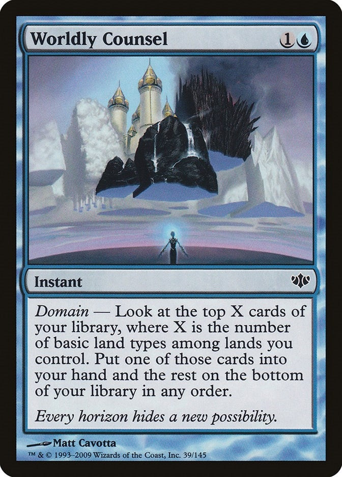 Image for Worldly Counsel (39) [Conflux] - Magic: The Gathering