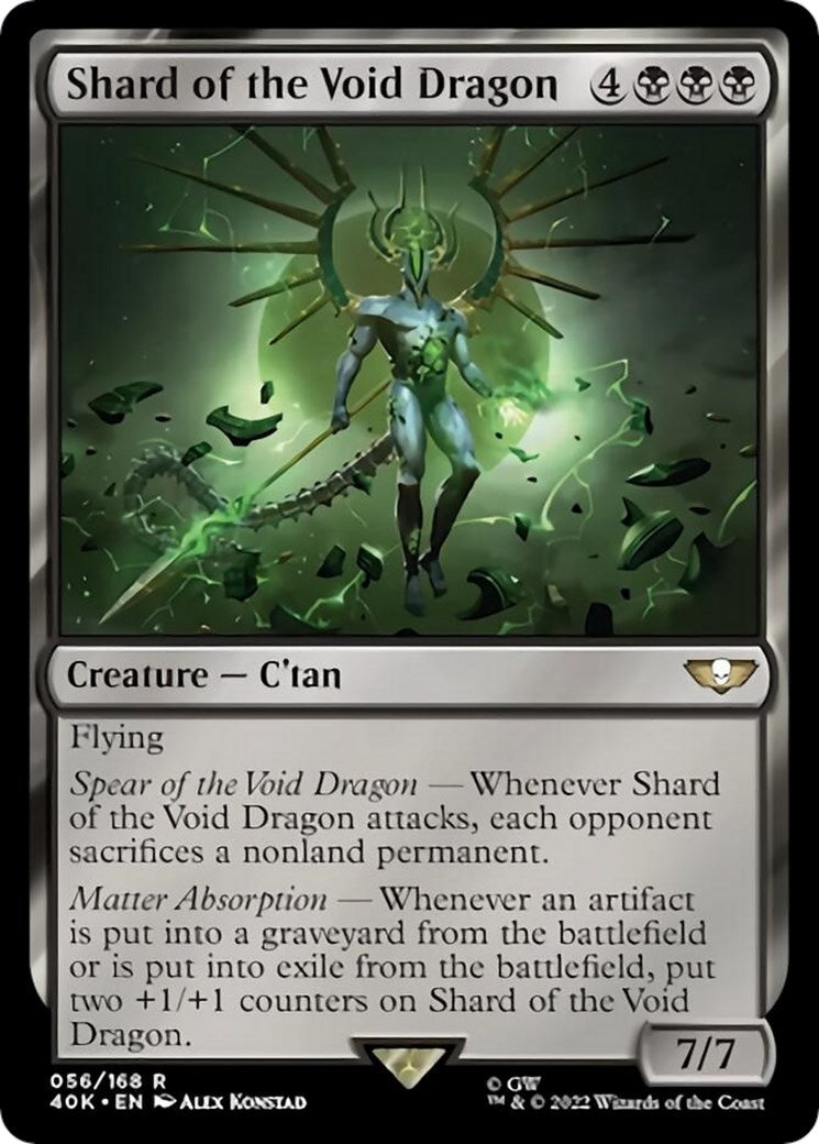 Image for Shard of the Void Dragon (56) [Universes Beyond: Warhammer 40,000] - Magic: The Gathering